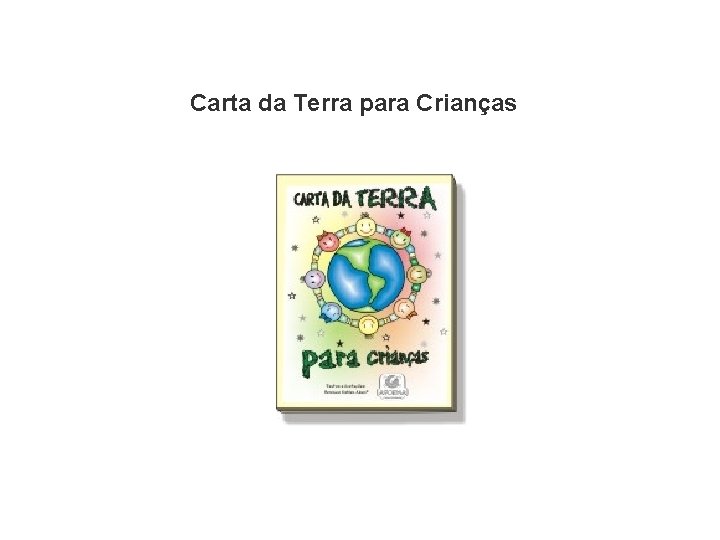 Carta da Terra para Crianças 