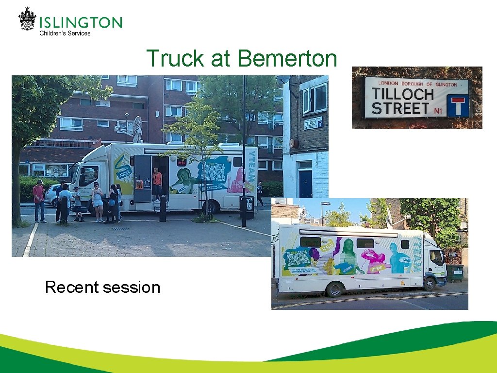 Truck at Bemerton Recent session 