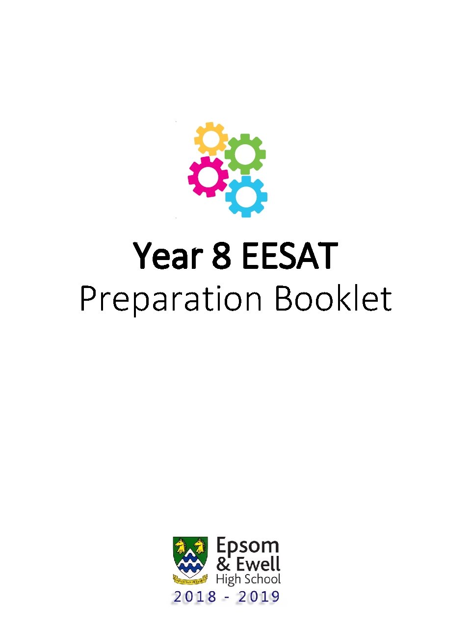 Year 8 EESAT Preparation Booklet 