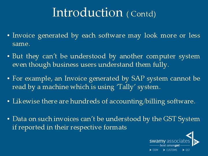 EInvoicing Introduction What is einvoice Invoice generated by