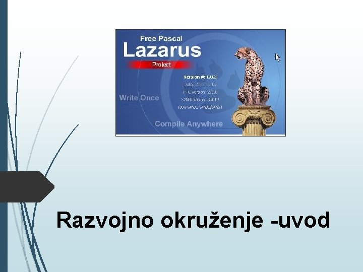 Razvojno okruženje -uvod 