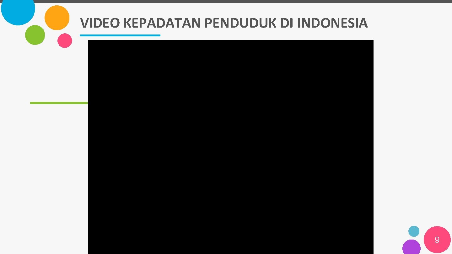 VIDEO KEPADATAN PENDUDUK DI INDONESIA 9 