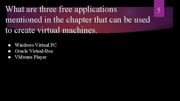 What are three free applications mentioned in the chapter that can be used to