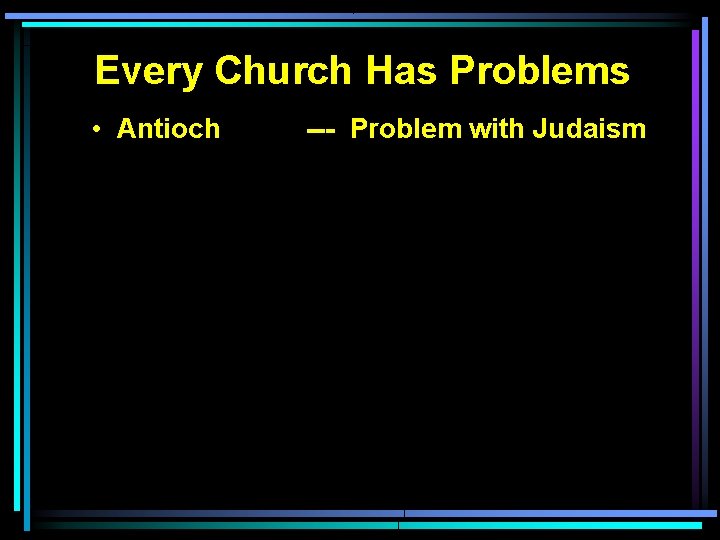 The Church A Place of Salvation and Holiness