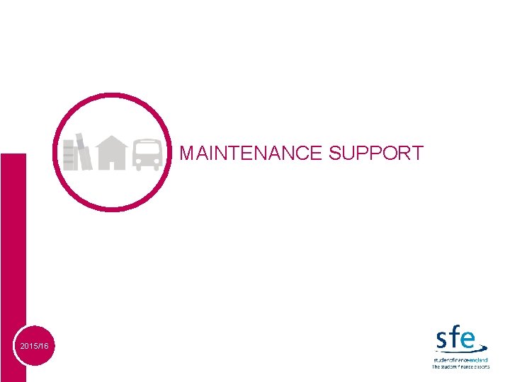 SECTION 1 2015/16 MAINTENANCE SUPPORT 