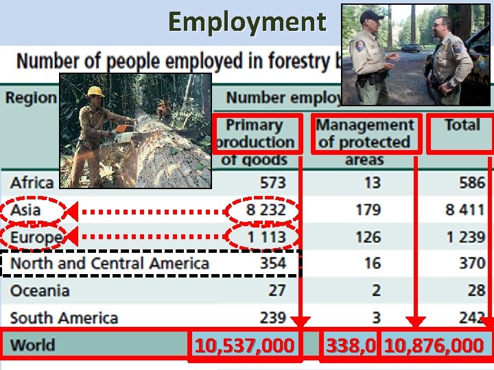 Employment 10, 537, 000 338, 000 10, 876, 000 