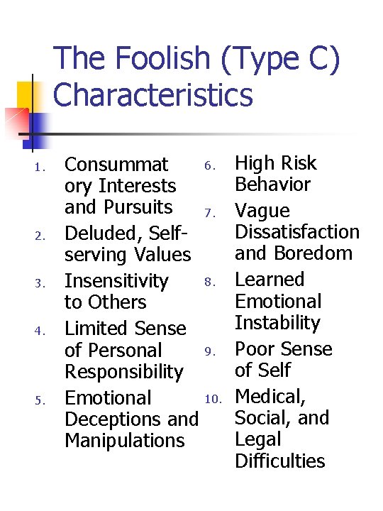 The BRACE Character Profile Profiling Criminal Thought Behavior