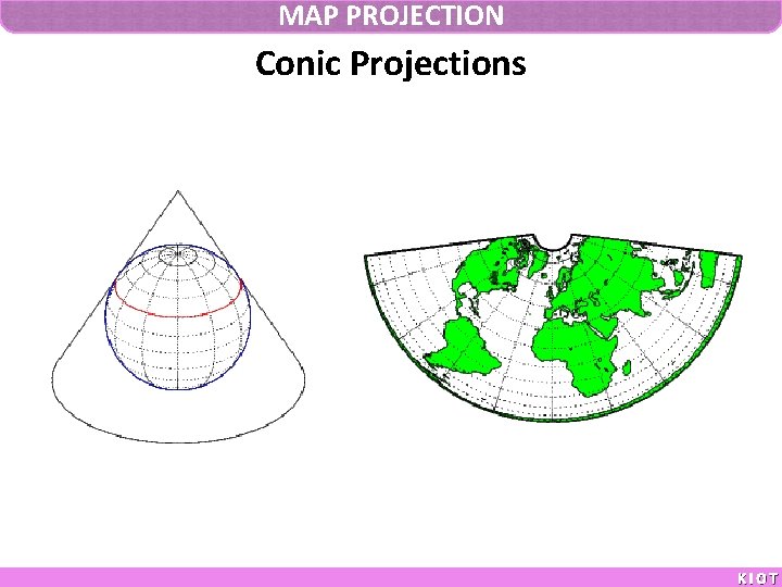 MAP PROJECTION Conic Projections KIOT 