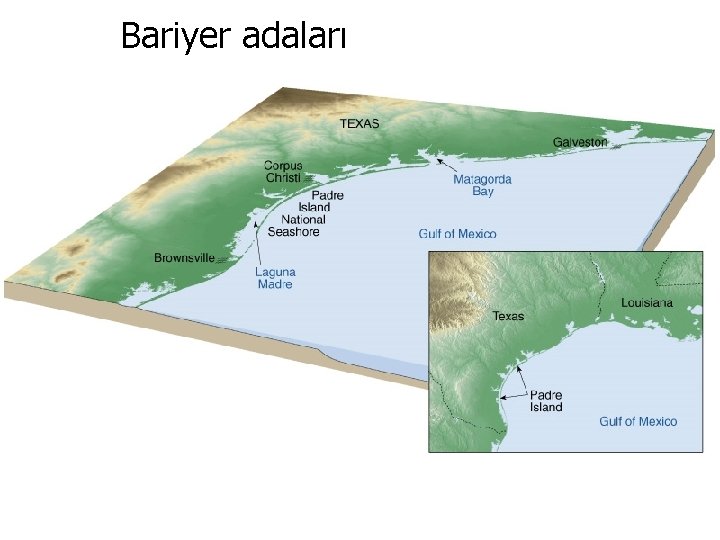 Bariyer adaları KIYILAR VE DENİZLER Yrd. Doç. Dr. Yaşar EREN 