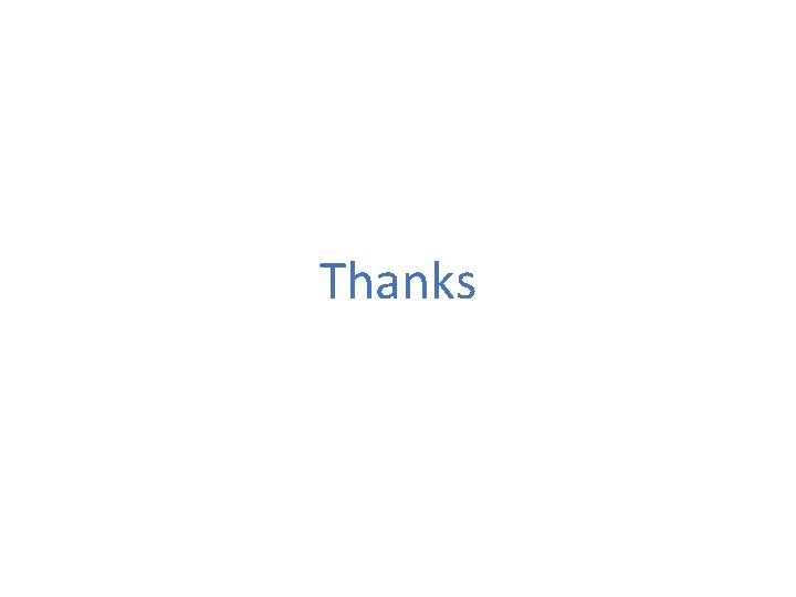 Thanks Thanks