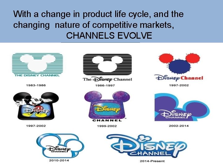 With a change in product life cycle, and the changing nature of competitive markets,