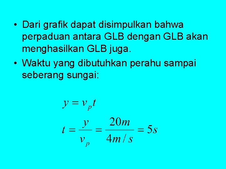  • Dari grafik dapat disimpulkan bahwa perpaduan antara GLB dengan GLB akan menghasilkan