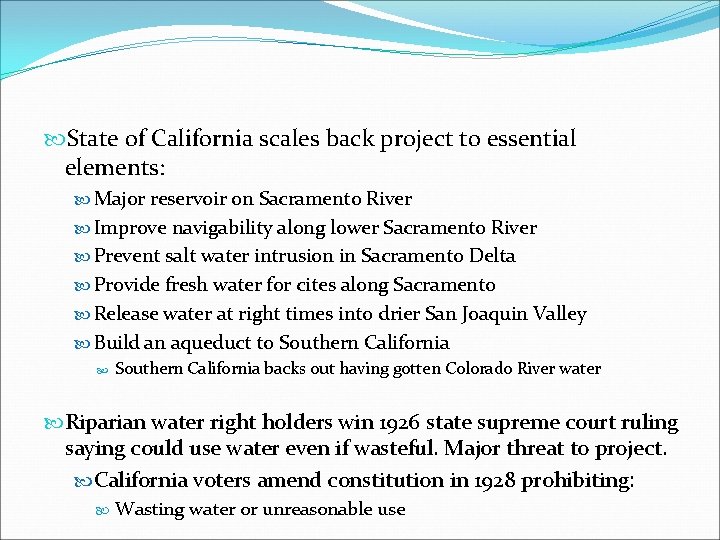  State of California scales back project to essential elements: Major reservoir on Sacramento