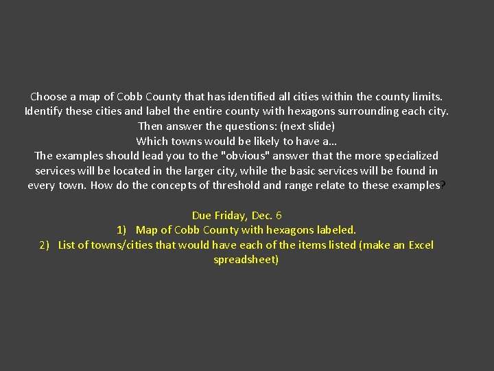 Choose a map of Cobb County that has identified all cities within the county