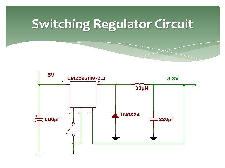 Switching Regulator Circuit 
