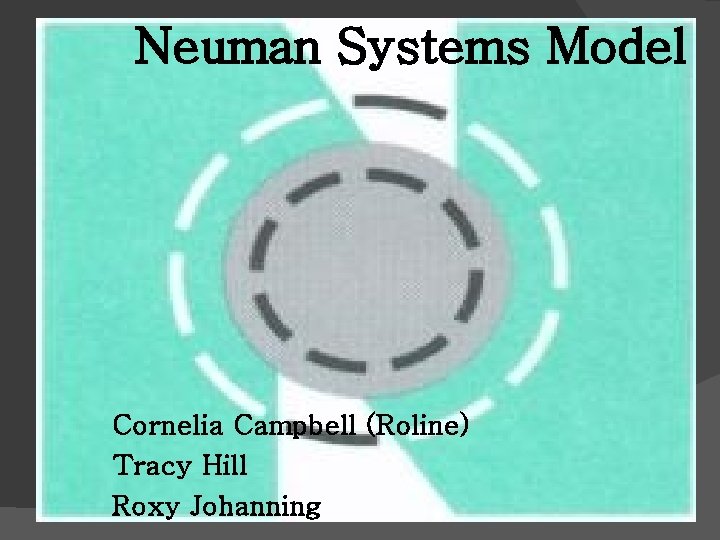 Neuman Systems Model Cornelia Campbell (Roline) Tracy Hill Roxy Johanning 