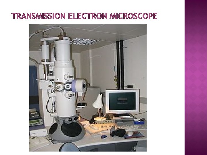 TRANSMISSION ELECTRON MICROSCOPE 