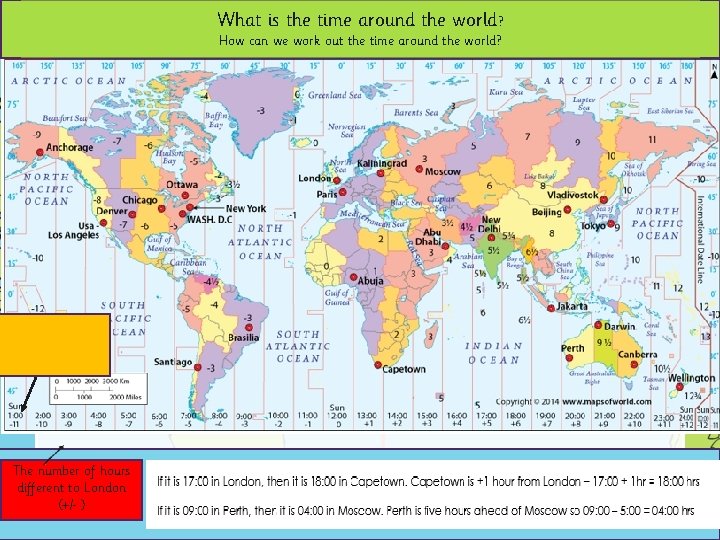 What is the time around the world? How can we work out the time