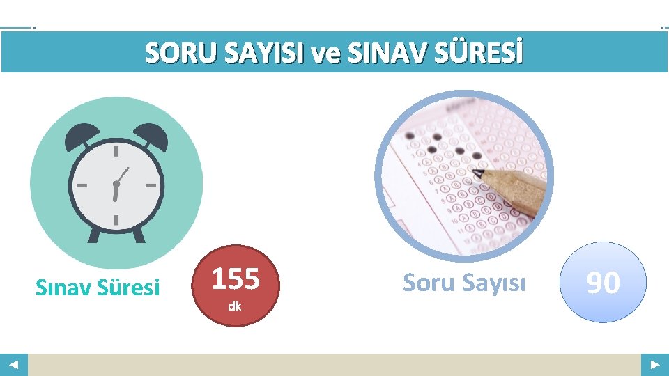 SORU SAYISI ve SINAV SÜRESİ Sınav Süresi 155 dk. Soru Sayısı Your Logo COMPANY