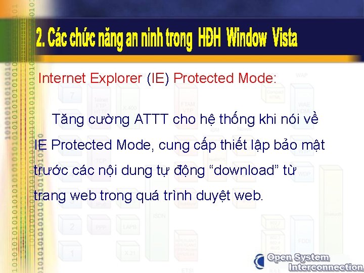 Internet Explorer (IE) Protected Mode: Tăng cường ATTT cho hệ thống khi nói về