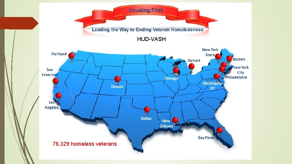 HUD-VASH 76, 329 homeless veterans HUD-VASH 76, 329 homeless veterans