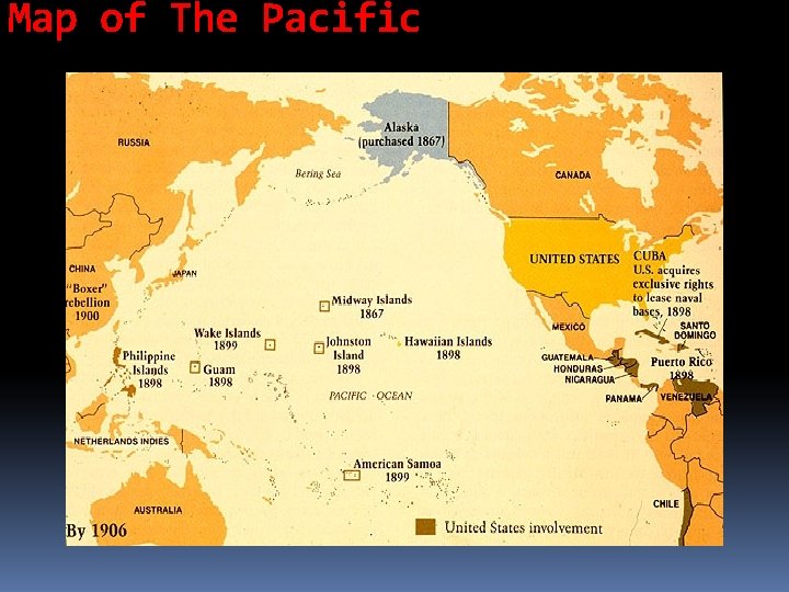 Map of The Pacific 