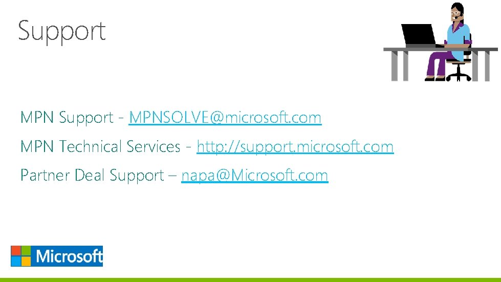 Support MPN Support - MPNSOLVE@microsoft. com MPN Technical Services - http: //support. microsoft. com Support MPN Support - MPNSOLVE@microsoft. com MPN Technical Services - http: //support. microsoft. com