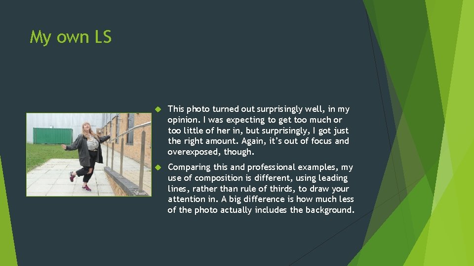My own LS This photo turned out surprisingly well, in my opinion. I was My own LS This photo turned out surprisingly well, in my opinion. I was
