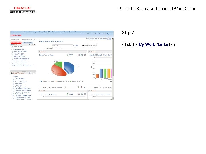 Demand Workbench Using the Supply and Demand Work Center Concept