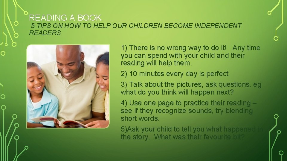 READING A BOOK 5 TIPS ON HOW TO HELP OUR CHILDREN BECOME INDEPENDENT READERS