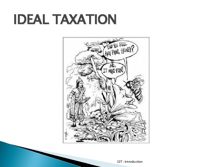 IDEAL TAXATION GST: Introduction 