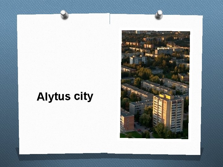 Alytus city 
