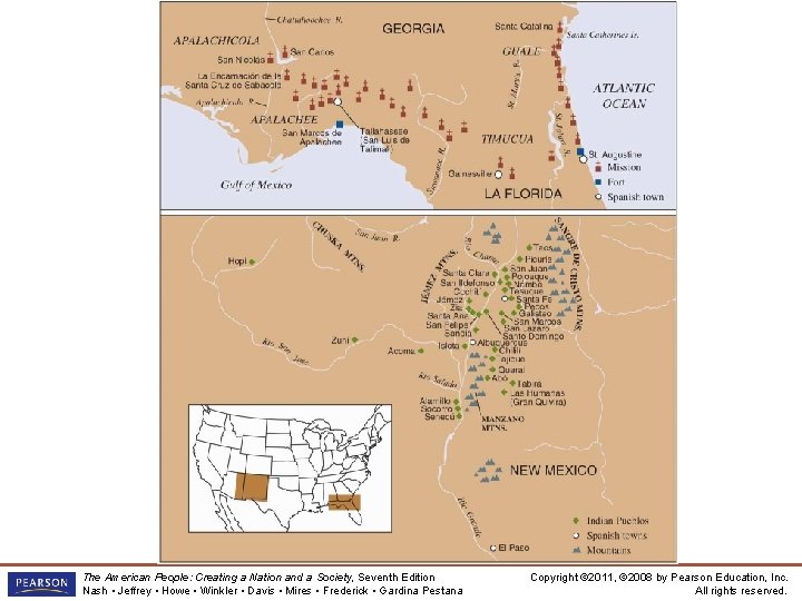 Spanish Missions in New Mexico and Florida in the Late Seventeenth Century The American