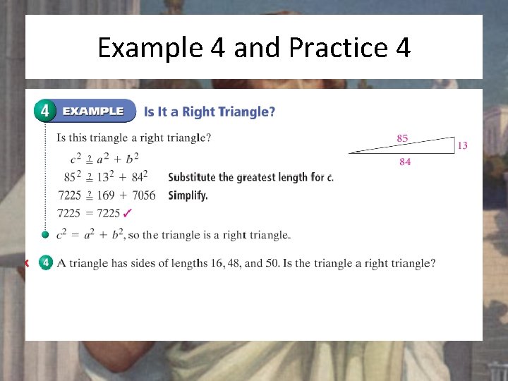 Example 4 and Practice 4 Example 4 and Practice 4