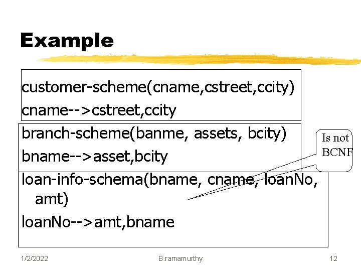 Designing Relational Databases B Ramamurthy 122022 B ramamurthy