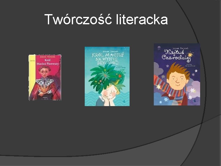 Twórczość literacka 