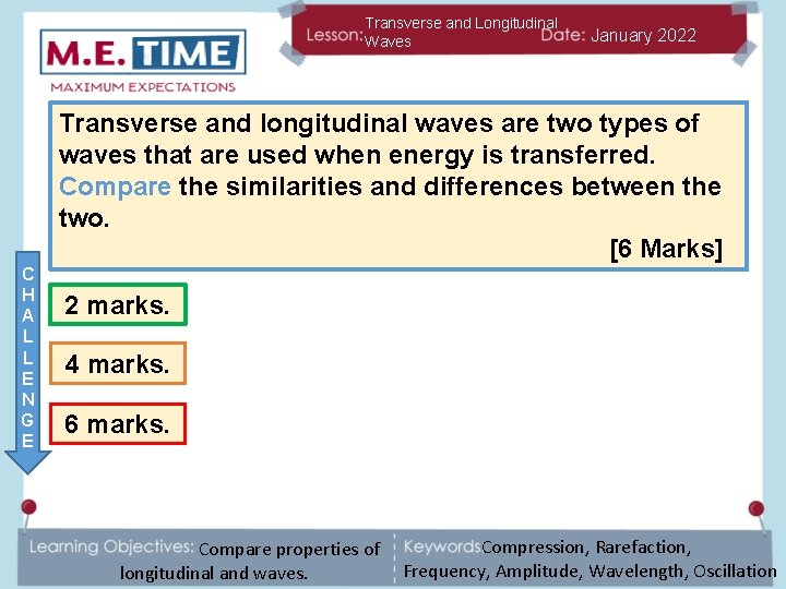 Transverse and Longitudinal Waves January 2022 Transverse and longitudinal waves are two types of