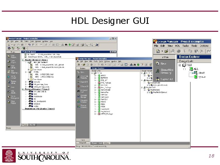 HDL Designer GUI 18 