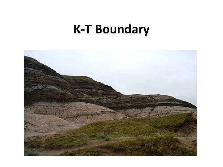 K-T Boundary 
