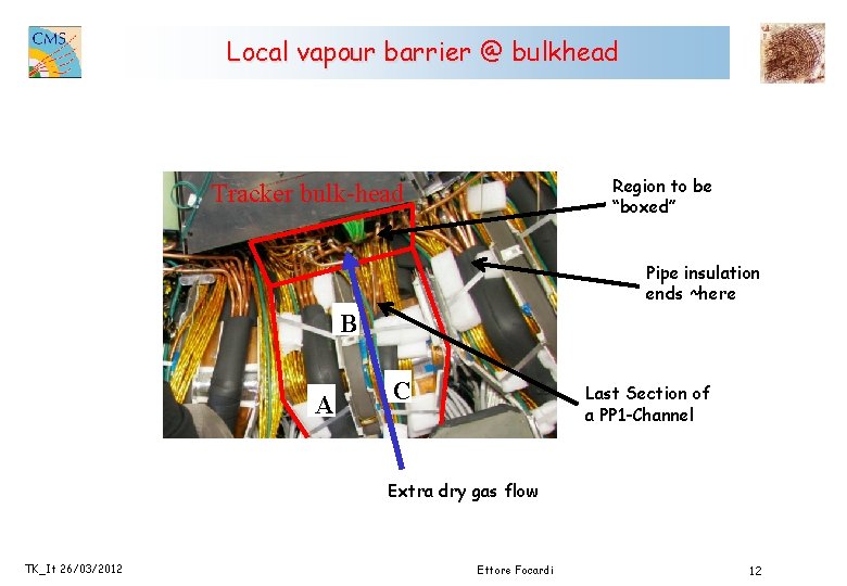 CMS Tracker infrastructure work in LS 1 Scope