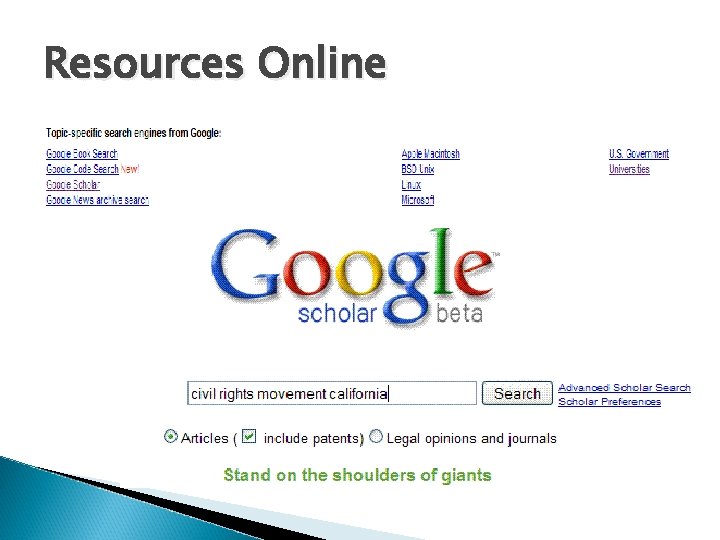 Resources Online 