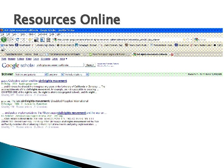 Resources Online 
