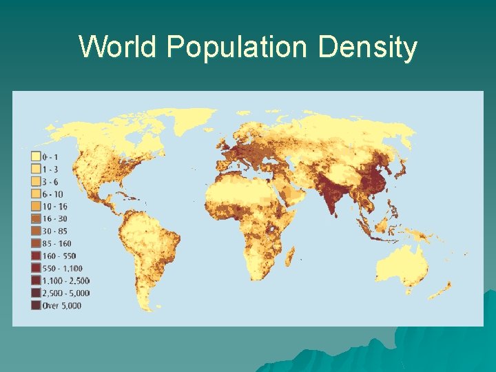 World Population Density 