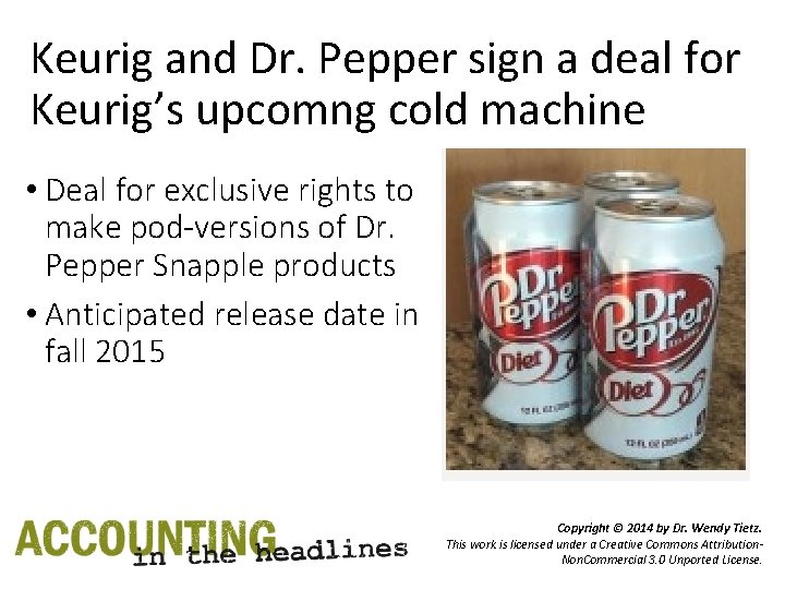 Keurig and Dr. Pepper sign a deal for Keurig’s upcomng cold machine • Deal