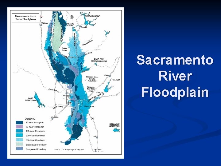 Sacramento River Floodplain Sacramento River Floodplain