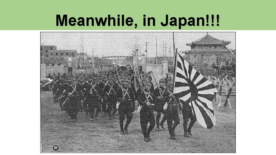 Meanwhile, in Japan!!! Meanwhile, in Japan!!!