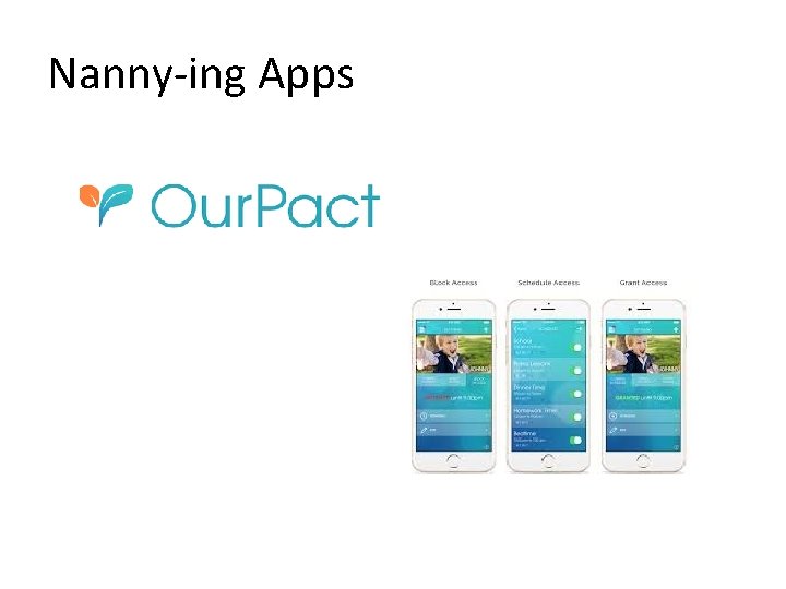 Nanny-ing Apps 