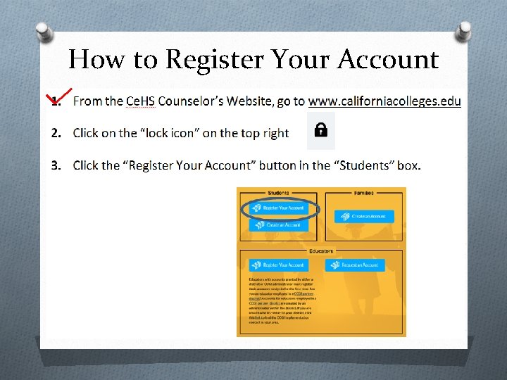 How to Register Your Account How to Register Your Account