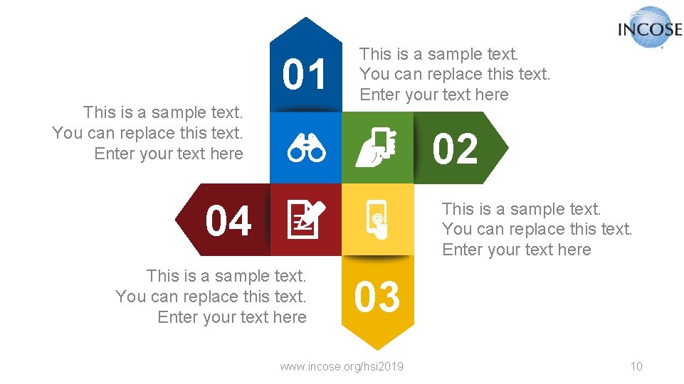 01 This is a sample text. You can replace this text. Enter your text