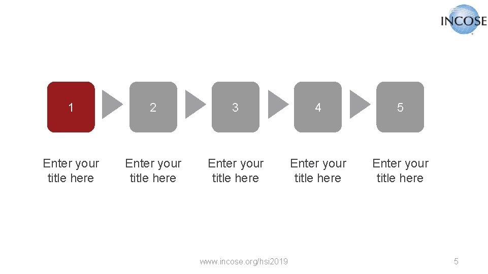 1 2 3 4 5 Enter your title here Enter your title here www.